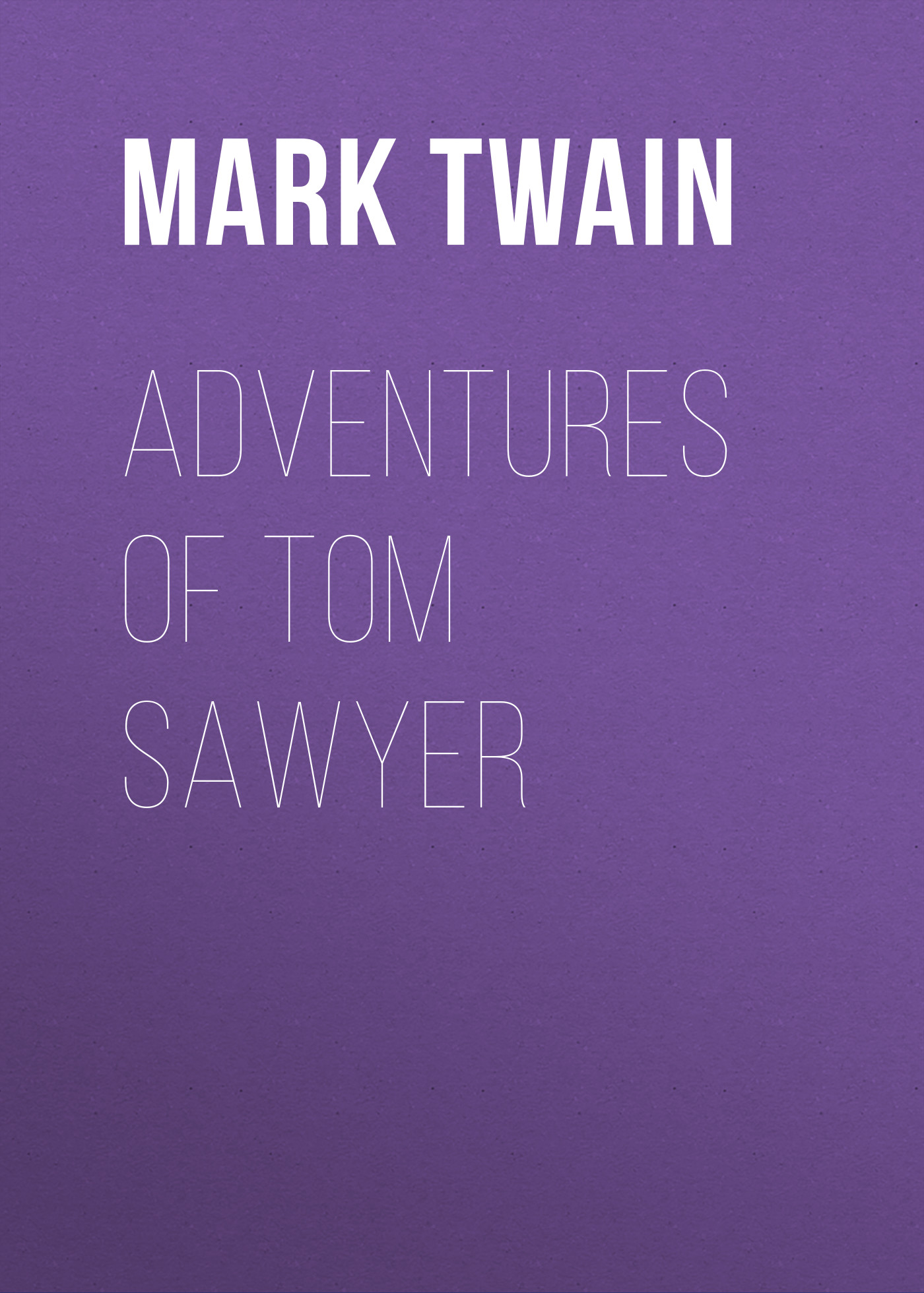 Книга Adventures of Tom Sawyer из серии , созданная Марк Твен, может относится к жанру Зарубежная классика, Зарубежная старинная литература. Стоимость электронной книги Adventures of Tom Sawyer с идентификатором 21103262 составляет 5.99 руб.