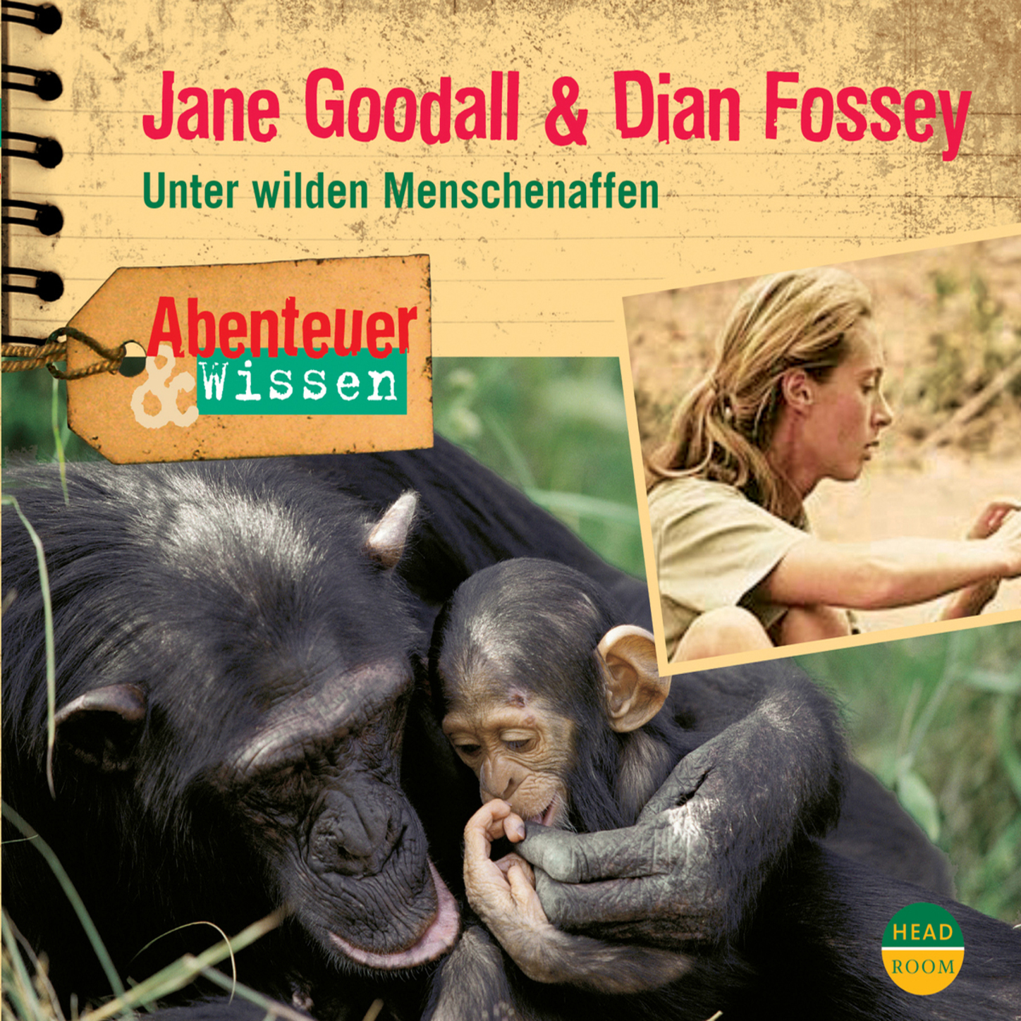 Jane Goodall & Dian Fossey - Unter wilden Menschenaffen - Abenteuer & Wissen (Ungekürzt)
Jane Goodall & Dian Fossey - Unter wilden Menschenaffen - Abenteuer & Wissen (Ungekürzt)