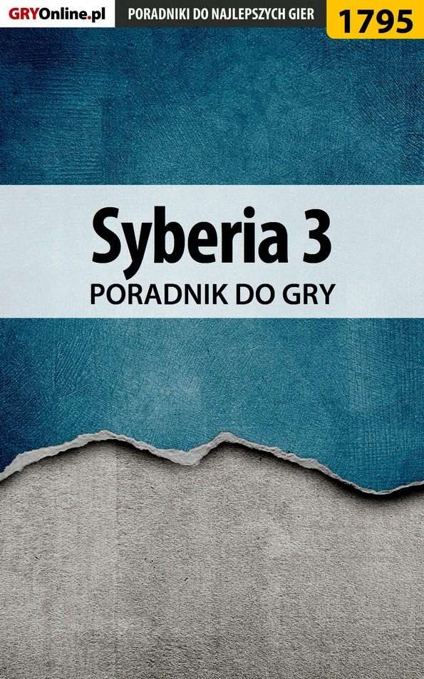 Книга Poradniki do gier Syberia 3 созданная Katarzyna Michałowska «Kayleigh» может относится к жанру компьютерная справочная литература, программы. Стоимость электронной книги Syberia 3 с идентификатором 57203866 составляет 130.77 руб.