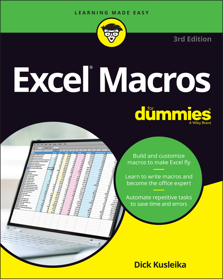 Книга  Excel Macros For Dummies созданная Dick  Kusleika, Wiley может относится к жанру программы. Стоимость электронной книги Excel Macros For Dummies с идентификатором 67236760 составляет 2678.62 руб.