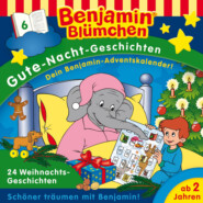 Benjamin Blümchen, Gute-Nacht-Geschichten, Folge 6: 24 Weihnachtsgeschichten (Ungekürzt)