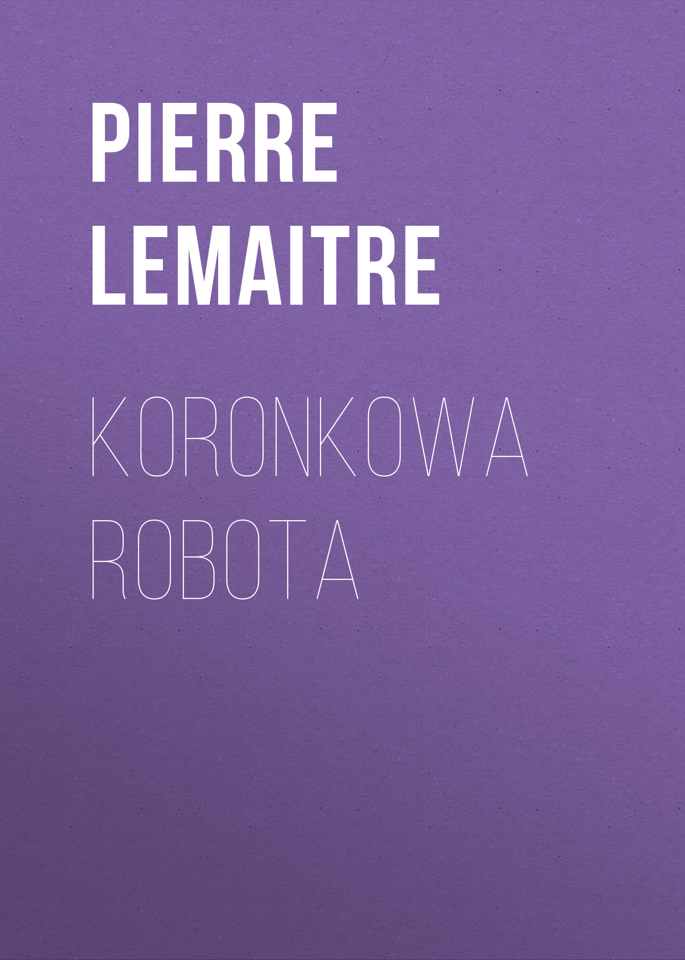 

Koronkowa robota