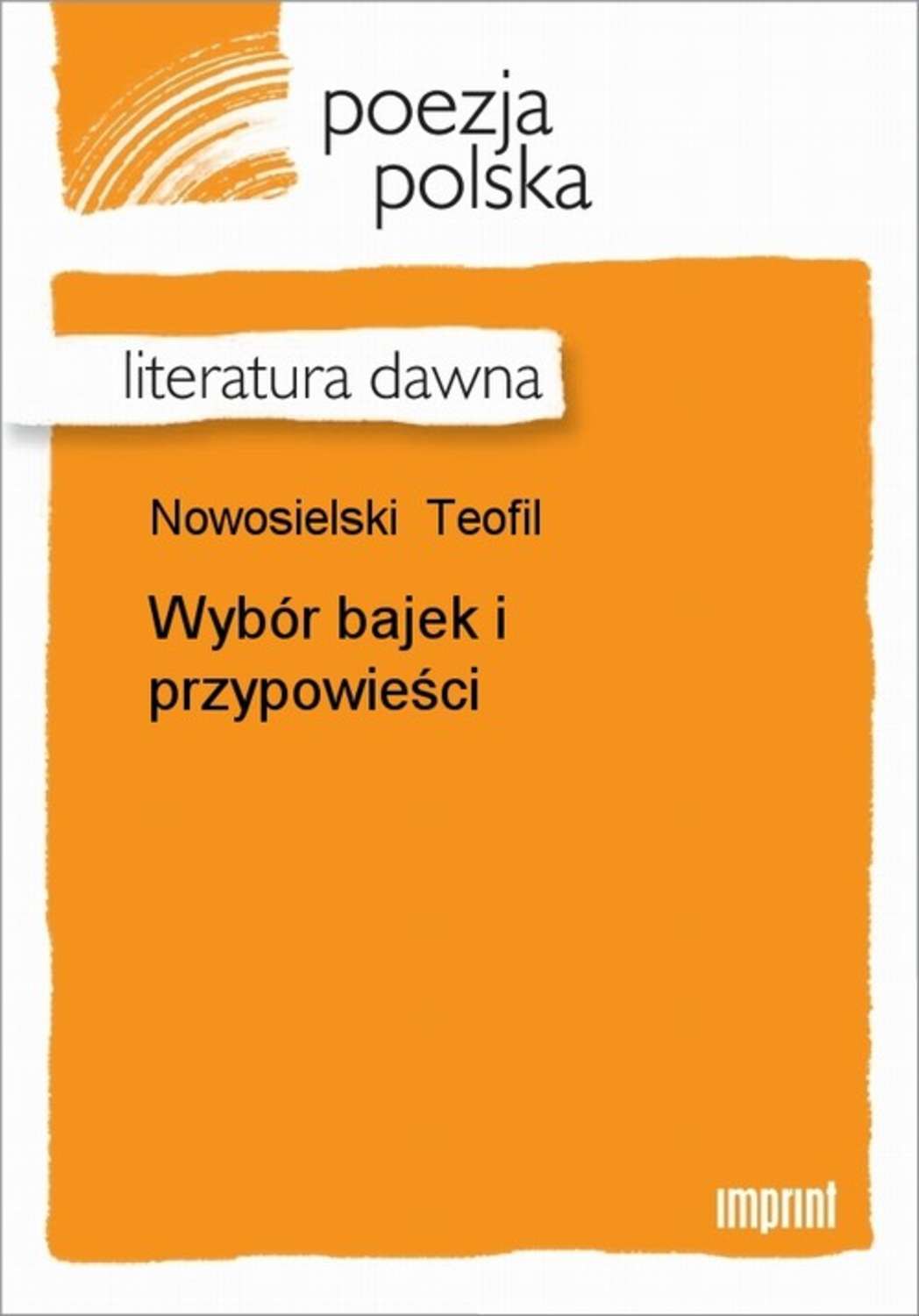 Wybór bajek i przypowieści