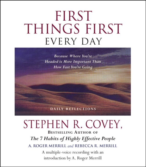 Стивен Кови First Things First Every Day