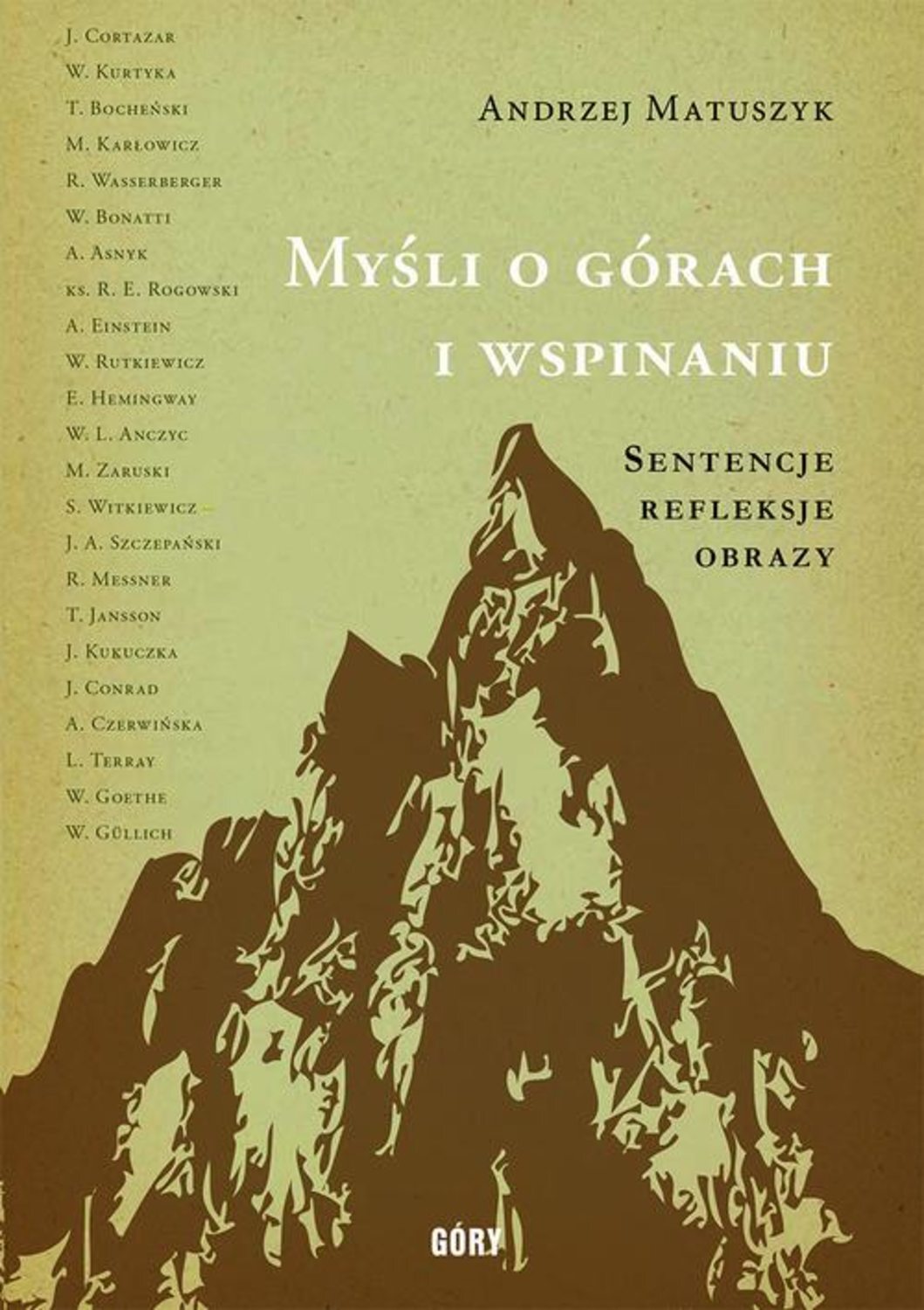 

Myśli o górach i wspinaniu
