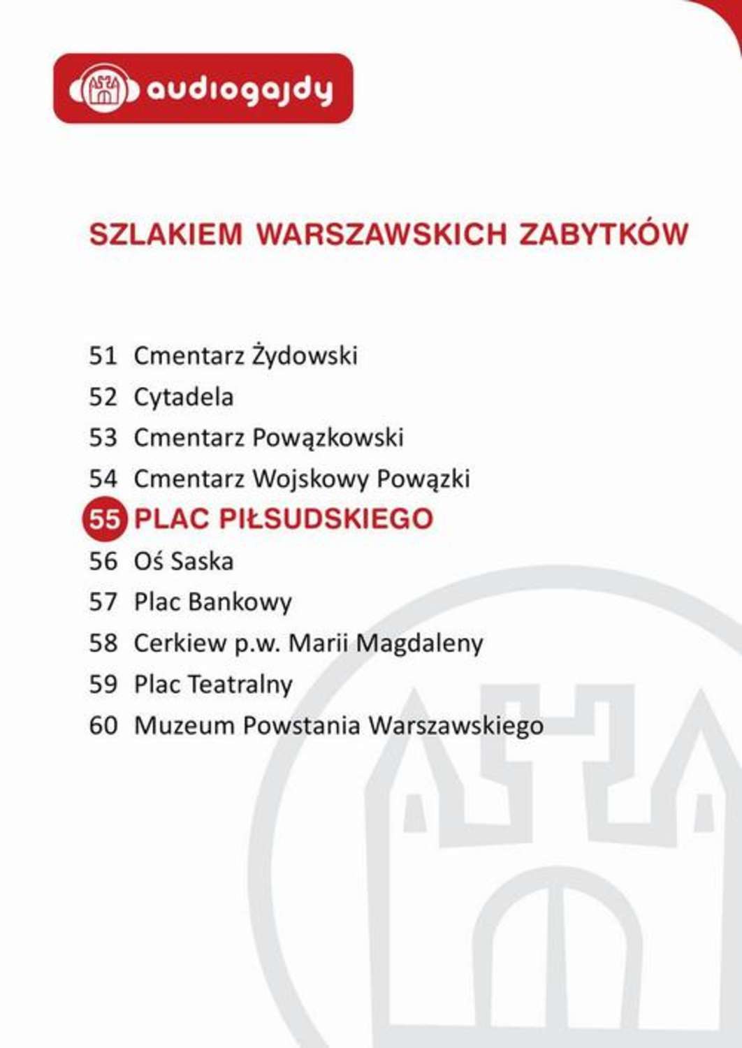 Plac Piłsudskiego. Szlakiem warszawskich zabytków