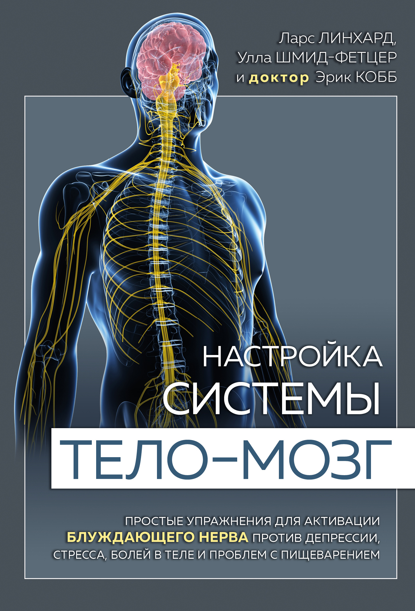 Настройка системы тело – мозг. Простые упражнения для активации блуждающего  нерва против депрессии, стресса, боли в теле и проблем с пищеварением, Ларс  Линхард – скачать книгу fb2, epub, pdf на ЛитРес