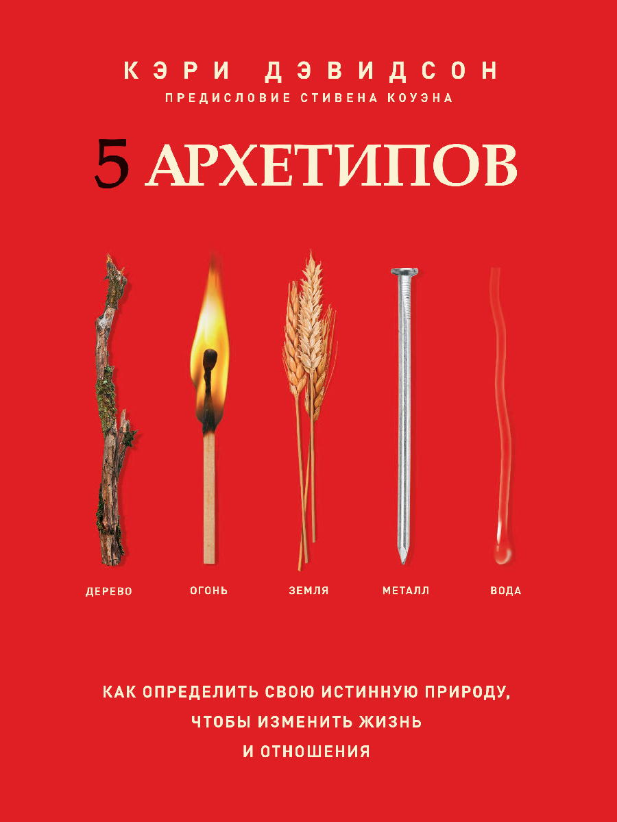 5 архетипов. Дерево. Огонь. Земля. Металл. Вода. Как определить свою  истинную природу, чтобы изменить жизнь и отношения, Кэри Дэвидсон – скачать  книгу fb2, epub, pdf на ЛитРес