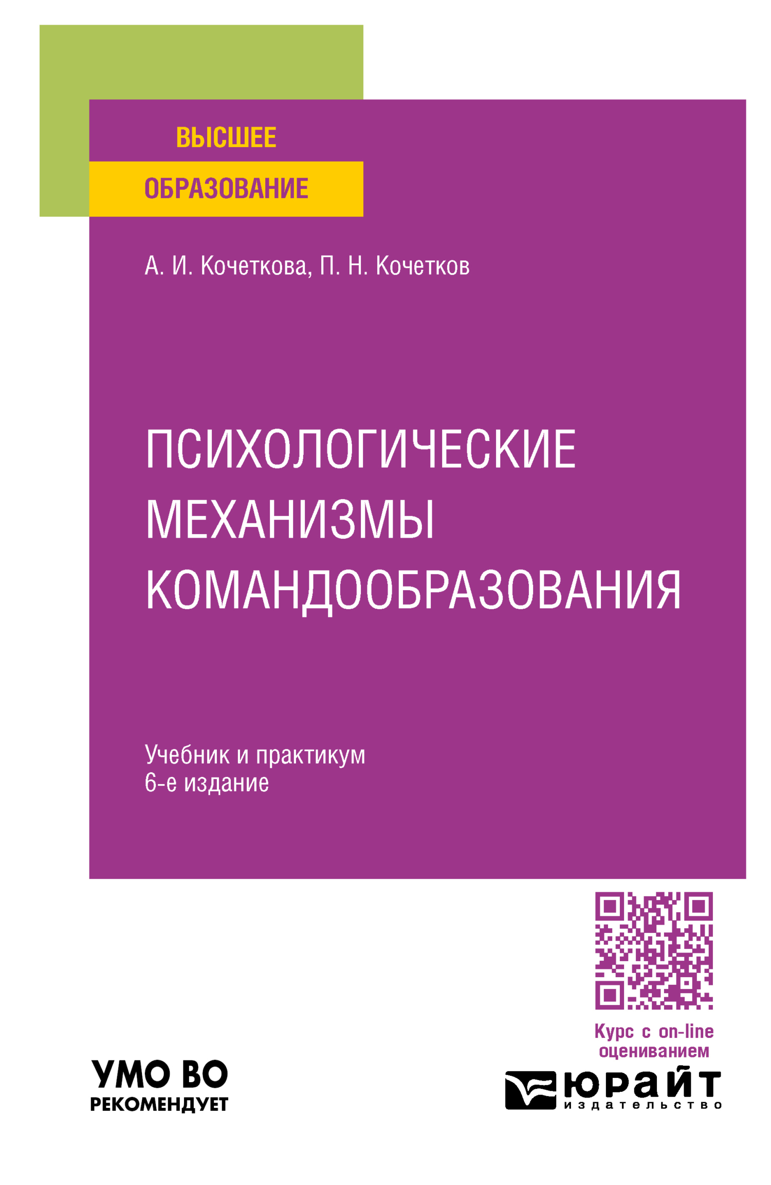 Психологические механизмы командообразования 6-е изд. Учебник и практикум  для вузов, Александра Игоревна Кочеткова – скачать pdf на ЛитРес