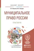 Муниципальное право России. Практикум. Учебное пособие для бакалавриата и магистратуры - Илья Викторович Захаров