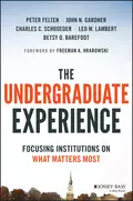 The Undergraduate Experience - John N. Gardner