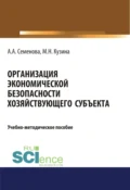 Организация экономической безопасности хозяйствующего субъекта. (Бакалавриат, Магистратура). Учебно-методическое пособие. - Маргарита Николаевна Кузина