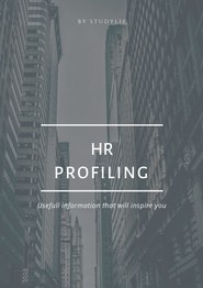 HR Profiling