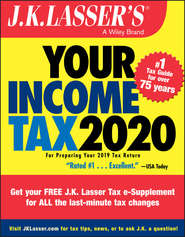 J.K. Lasser\'s Your Income Tax 2020