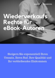 Wiederverkaufs Rechte für eBook-Autoren