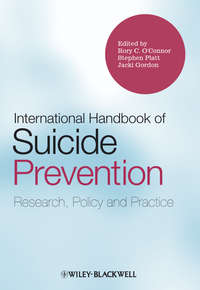 34365464 [Rory C. OConnor, Jacki Gordon, Stephen Platt C., Wiley] International Handbook of Suicide Prevention