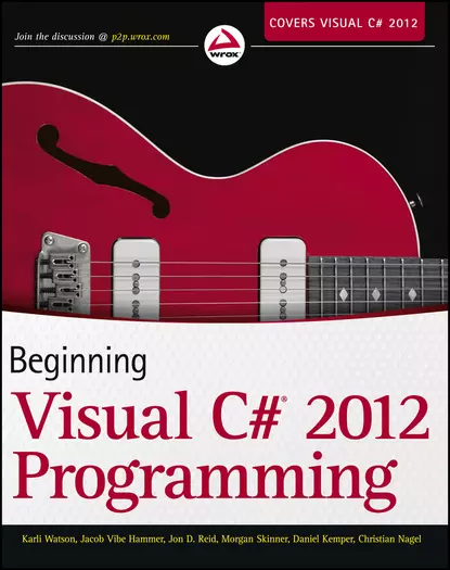 Обложка книги Beginning Visual C# 2012 Programming, Christian Nagel