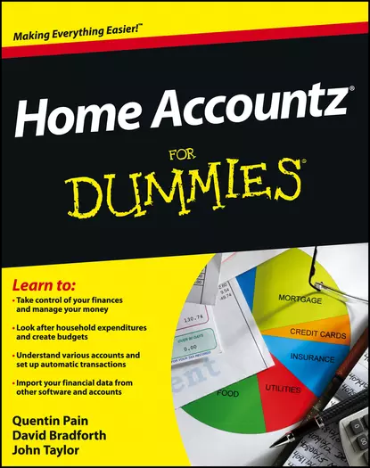 Обложка книги Home Accountz For Dummies, John Taylor