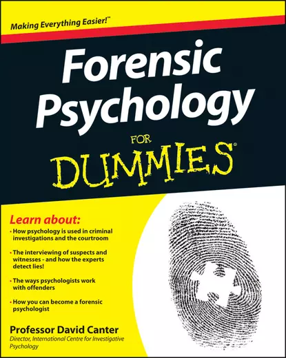 Обложка книги Forensic Psychology For Dummies, Ian Rankin