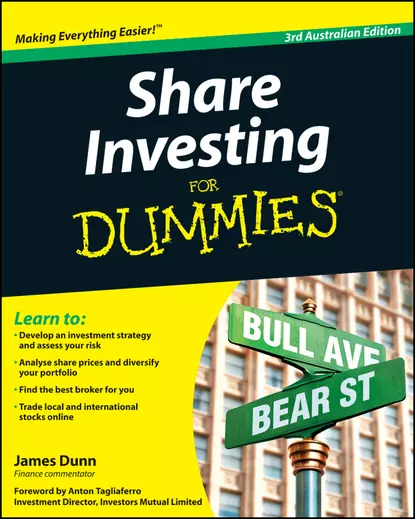 Обложка книги Share Investing For Dummies, James  Dunn