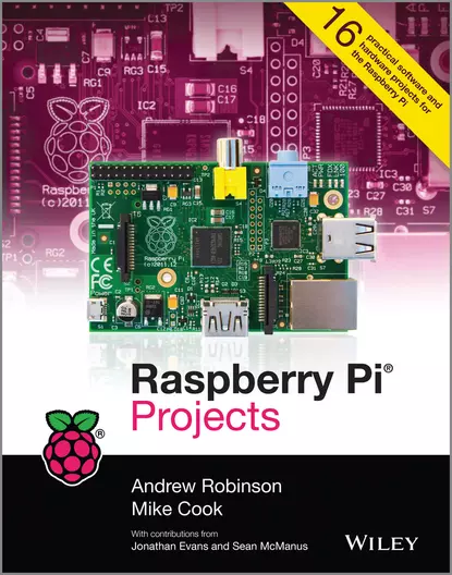 Обложка книги Raspberry Pi Projects, Andrew  Robinson