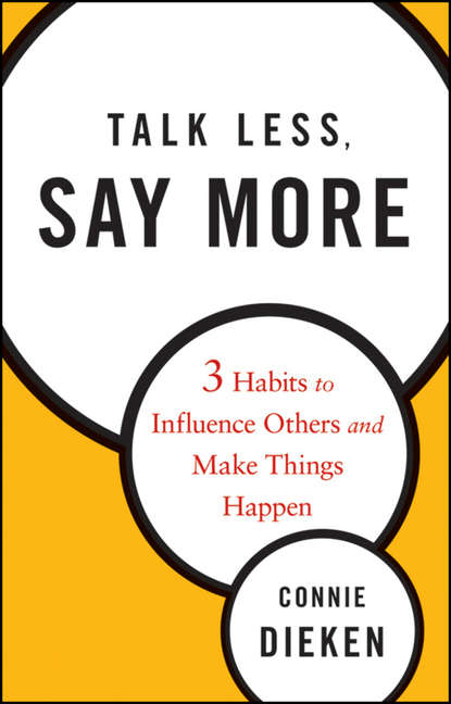 Connie  Dieken - Talk Less, Say More. Three Habits to Influence Others and Make Things Happen