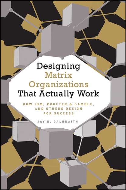 Designing Matrix Organizations that Actually Work. How IBM, Proctor & Gamble and Others Design for Success (Jay Galbraith R.). 