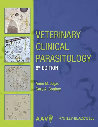 Обложка книги Veterinary Clinical Parasitology, Zajac Anne M.