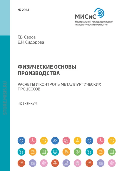 Обложка книги Физические основы производства. Расчеты и контроль металлургических процессов. Практикум, Е. Н. Сидорова