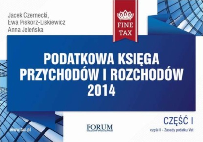 

Podatkowa księga przychodów i rozchodów 2014