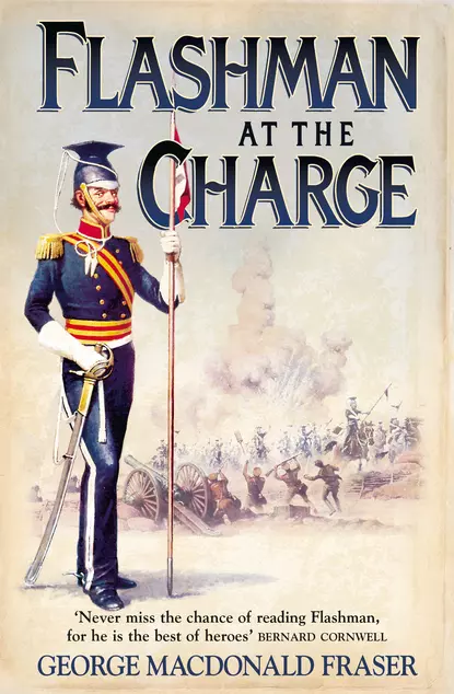 Обложка книги Flashman at the Charge, George Fraser MacDonald