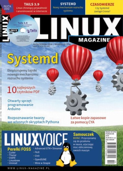 

Linux Magazine 10/2018 (176)