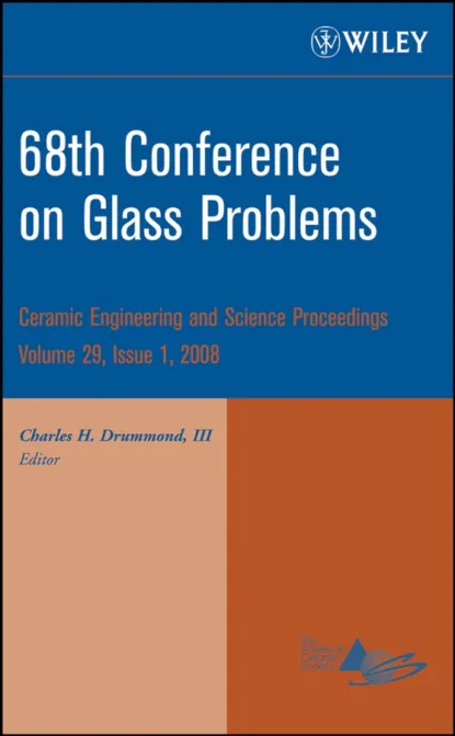 Обложка книги 68th Conference on Glass Problems, Charles H. Drummond, III