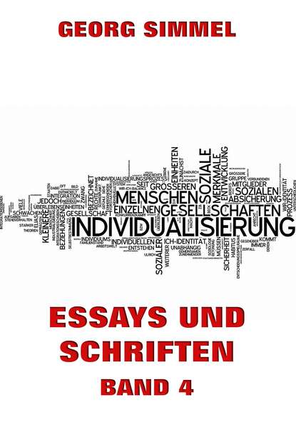 Simmel Georg - Essays und Schriften, Band 4