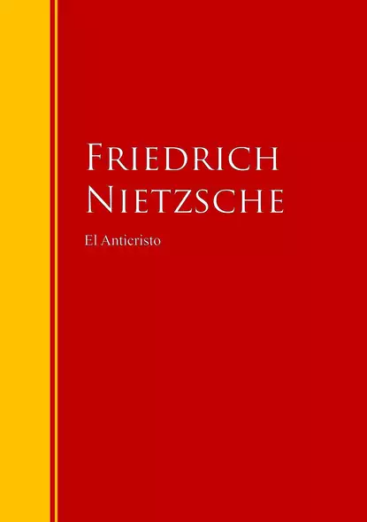 Обложка книги El Anticristo, Friedrich Nietzsche