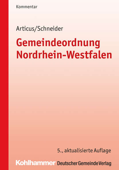 

Gemeindeordnung Nordrhein-Westfalen