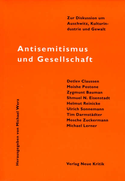 Zygmunt Bauman - Antisemitismus und Gesellschaft