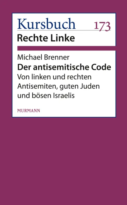 Обложка книги Der antisemitische Code, Michael Brenner