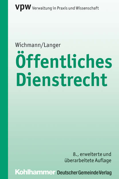 

Öffentliches Dienstrecht