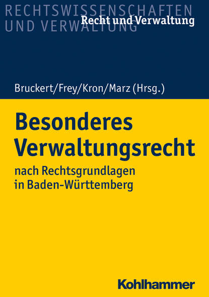 

Besonderes Verwaltungsrecht