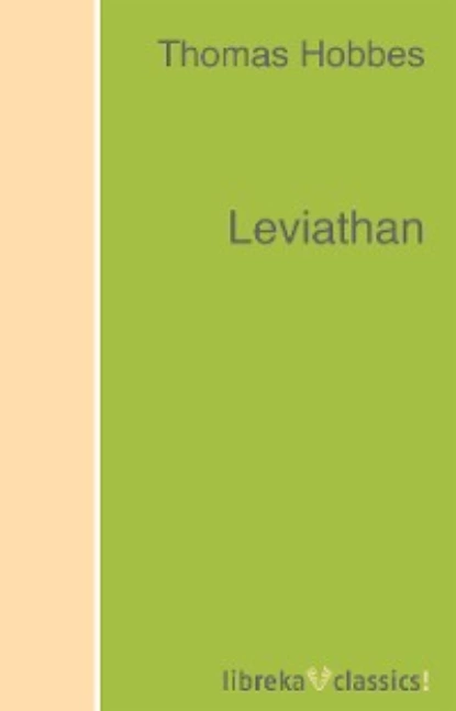 Обложка книги Leviathan, Томас Гоббс