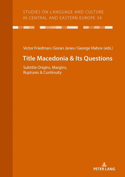 

Macedonia & Its Questions