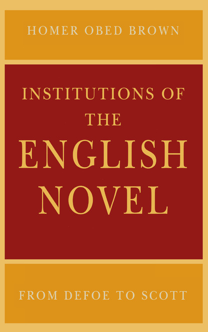 

Institutions of the English Novel