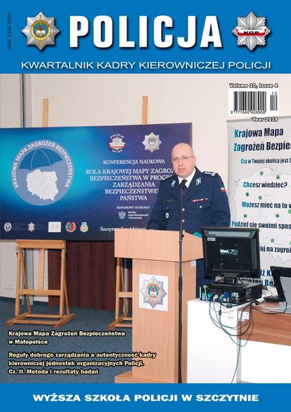 

Policja. Kwartalnik kadry kierowniczej Policji 4/2019