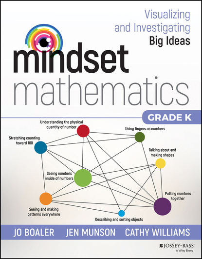 Mindset Mathematics: Visualizing and Investigating Big Ideas, Grade K (Jo Boaler). 