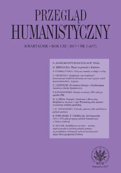 

Przegląd Humanistyczny 2017/2 (457)