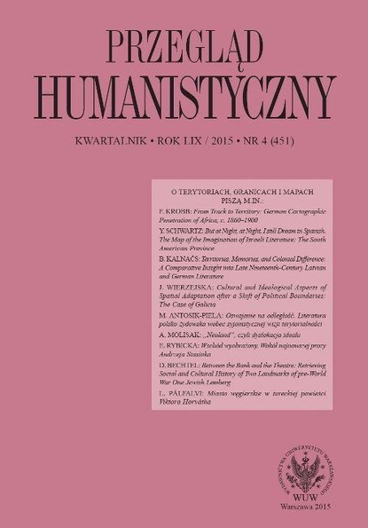 

Przegląd Humanistyczny 2015/4 (451)