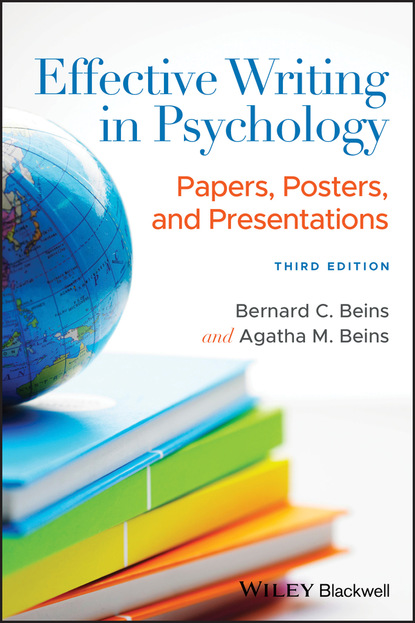 Effective Writing in Psychology (Bernard C. Beins). 