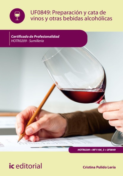 Cristina Pulido Lería - Preparación y cata de vinos y otras bebidas alcohólicas. HOTR0209