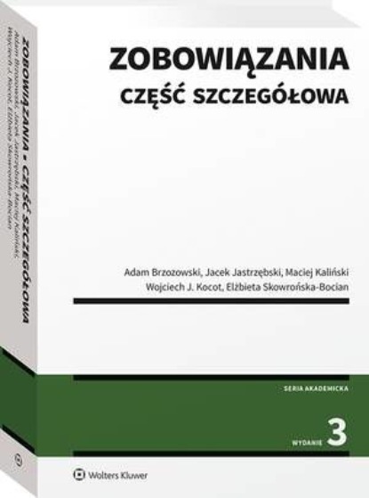 

Zobowiązania. Część szczegółowa